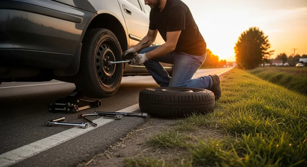 Como trocar pneu do carro?